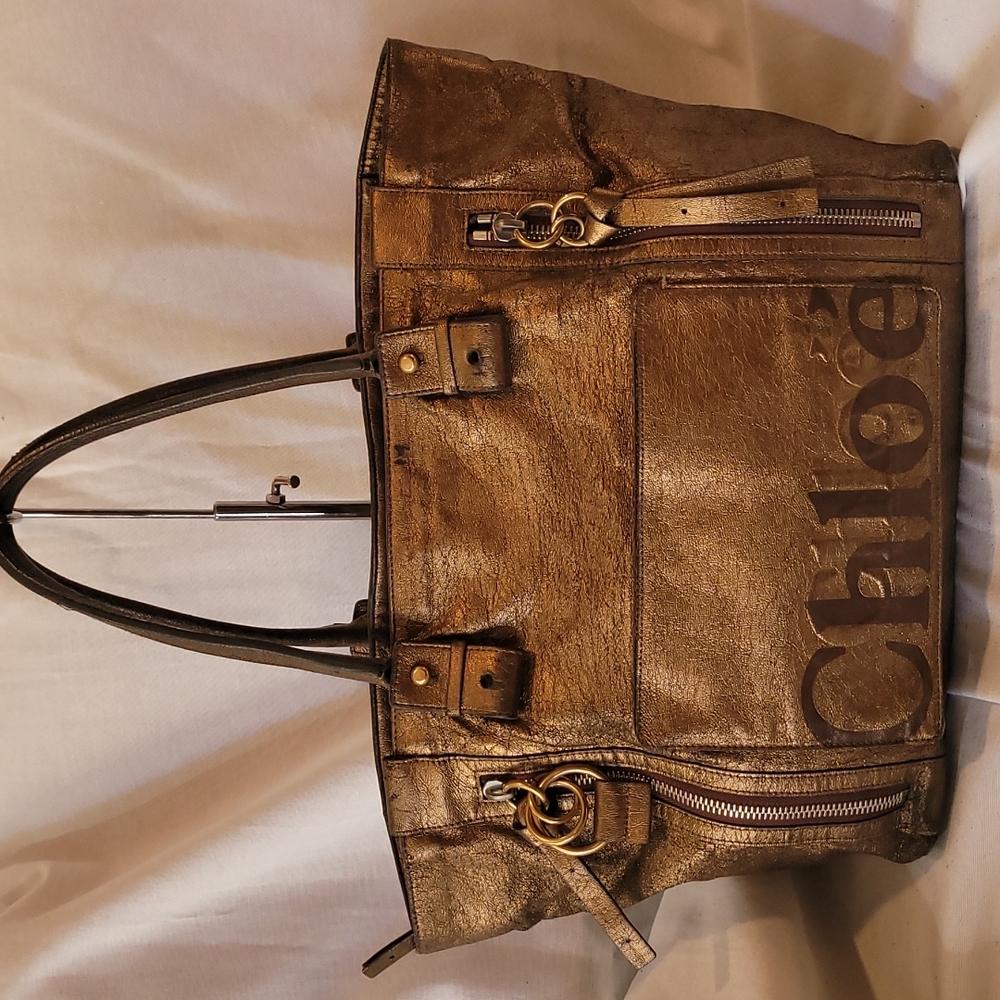 Chloe Shoulder Tote Bag
